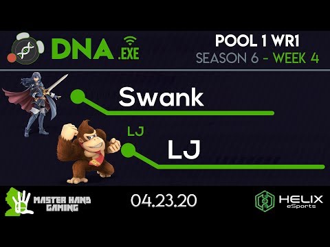 DNA.EXE S6:W4 - Swank (Lucina) vs LJ | LJ (Donkey Kong) - Pool 1 WR1