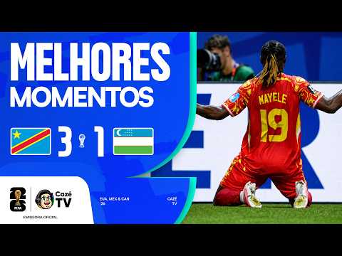 Melhores momentos de RD Congo x Uzbequistão
