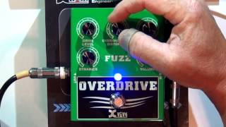 Video thumbnail for Xvive W2 Overdrive Fuzz Demo by Glenn DeLaune by Xvive