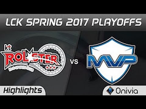 KT vs MVP Highlights Game 3 LCK Spring Playoffs 2017 KT Rolster vs MVP