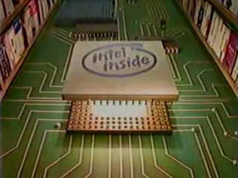 Reklama na Intel Inside z roku 1993