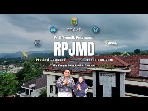 RECAP FGD Tematik Penyusunan RPJMD Provinsi Lampung Tahun 2025–2029