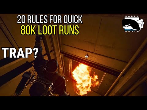 80K LOOT RUNS / 10 MINS: Salty Whale's 20 Looting Rules (ARC RAIDERS Guide)