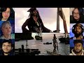 Captain Jack Sparrow Entry |  Pirates of the Caribbean - 1 |  Reaction Mashup  | #pirates