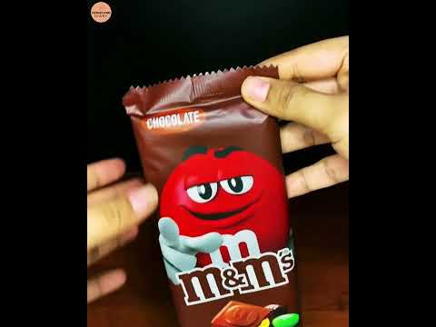 m&m’s Chocolate candy bar| unboxing/Unwrapping #shorts