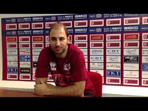 Jacopo Giachetti in vista del big match di lunedì