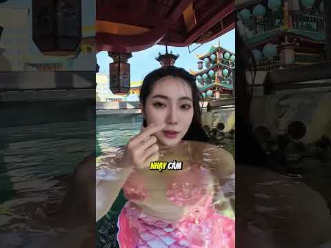 Bí mật cách nàng tiên cá mở mắt dưới nước 😲