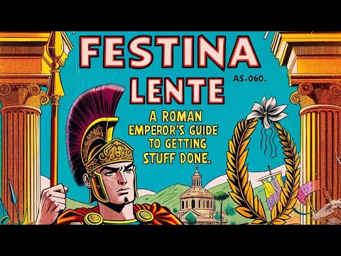Festina Lente: a philosophy for success in life