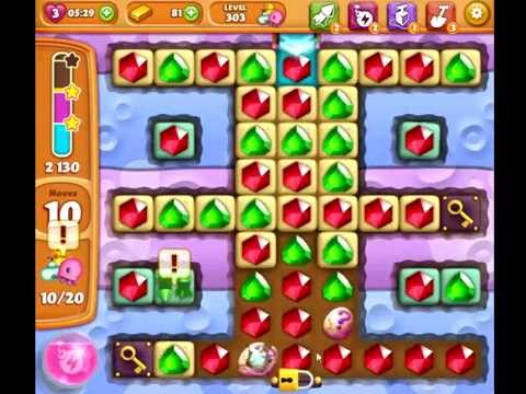 Diamond Digger Saga level 303 no boosters 😈