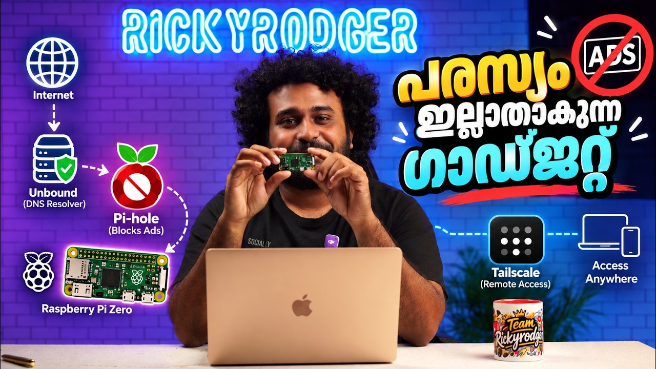 ഈ കുഞ്ഞൻ Gadget മതി വീട് ഫുൾ Ad-Free ആക്കാൻ ! | Pi - installation Complete | Malayalam