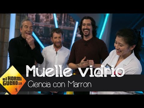 Marron se ayuda de sus 'compinches' japoneses para crear un muelle de vidrio - El Hormiguero 3.0