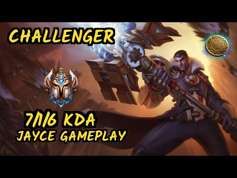 PNG Ayel (JAYCE) vs VLADIMIR - 7/1/6 KDA TOP CHALLENGER GAMEPLAY - BR