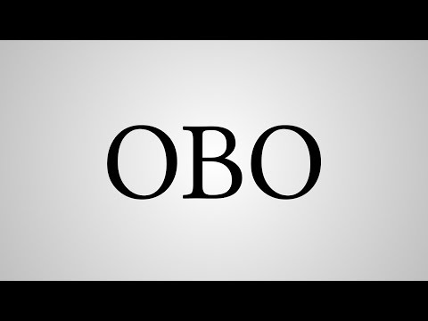 What Does "OBO" Stand For?