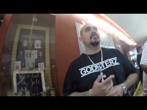 The Rock Church Megachurch rips Bible in Half with Noel G