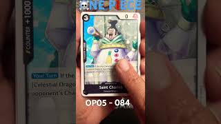 One piece op05 Super Rare AA ⚫️! #onepiecetcg #onepiececardgame #awakeningofthenewera #onepiece