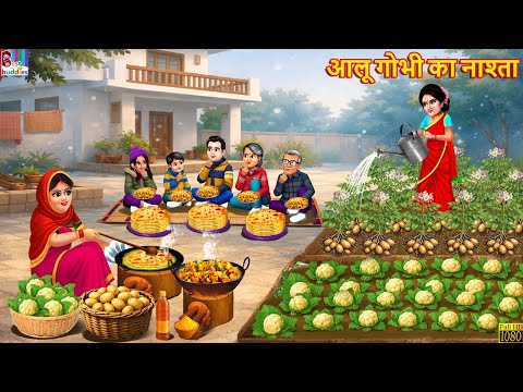 आलू गोभी का नाश्ता | Aloo Gobhi Ka Nashta | Hindi Kahani | Moral Stories | Hindi Story | Kahaniya