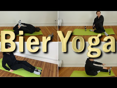 Bier Yoga | Einzel- und Partnerübungen für Biertrinker im Home Office