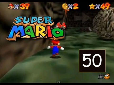 Super Mario 64 - Hazy Maze Cave - Watch for Rolling Rocks - 50/120