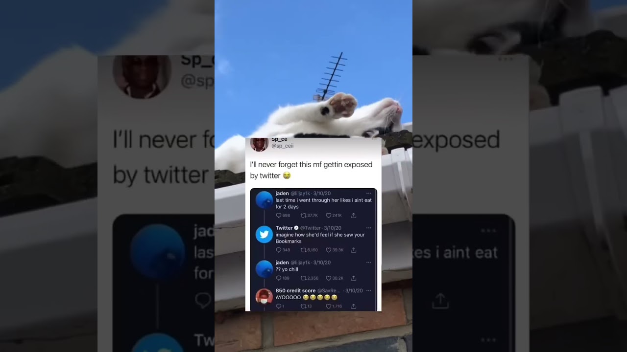 Twitter sold him out 😭