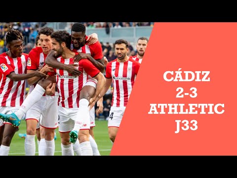 CÁDIZ 2-3 ATHLETIC | J33 ATHLETIC EN ESTADO PURO #AthleticBat