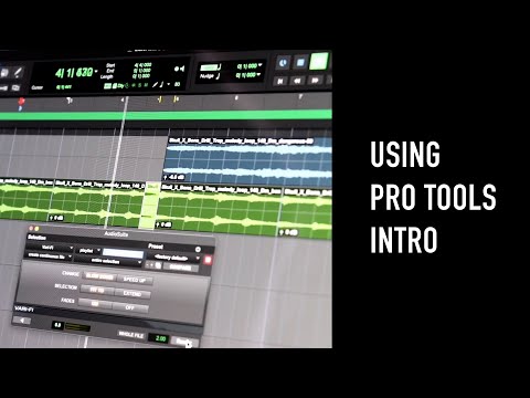Getting Started with Pro Tools Intro