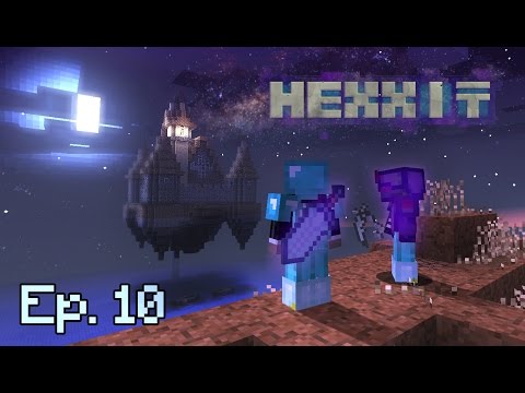 Minecraft: Hexxit Ep. 10 - Morgan Freeman Enchantment