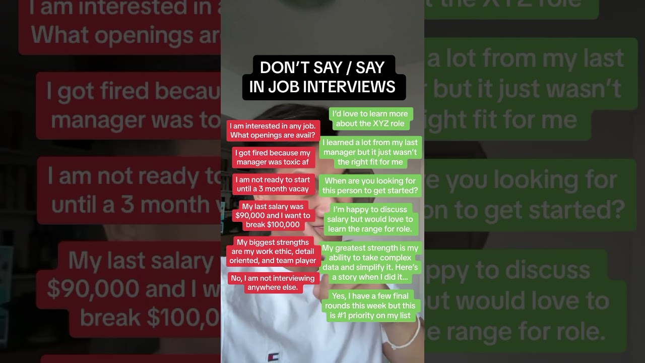 Here’s your cheat sheet for interviews! 💥 #career #interviews