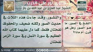 2571 - صفة النفخ في الصور .. وعدد النفخات - نور على الدرب image