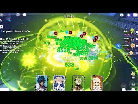 This team doesn't do much damage, but make unlimited bloom