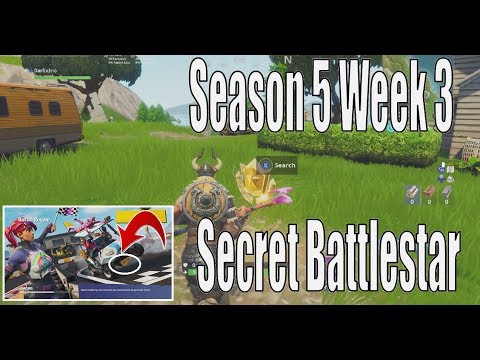 Week 3 Secret Battlestar Location - Fortnite Season 5