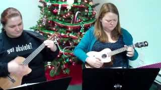 Sleigh Ride ukulele duet