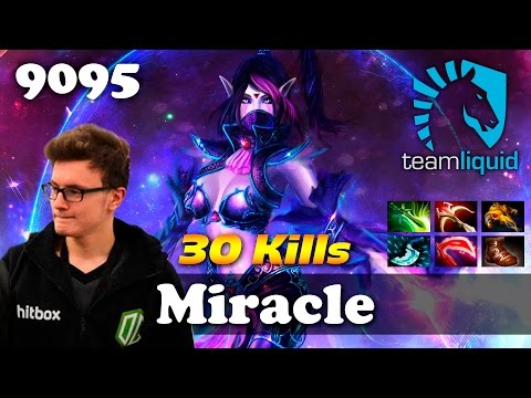Miracle Templar Assassin 30 KILLS | 9095 MMR Dota 2