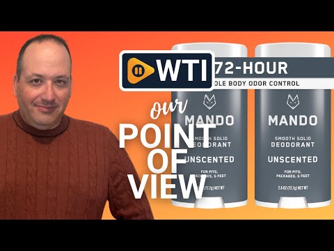 Mando Whole Body Deodorant For Men - Smooth Solid Stick - 72 Hour Odor Control - Aluminum Free - WTI product video review