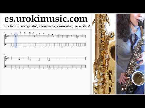 Como Tocar Saxofon (alto) Charlie Puth - Attention Tablatura Parte#1 ejercicios um-i927