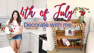 4th of JULY DECORATE WITH ME | Decor Ideas 🇺🇸
