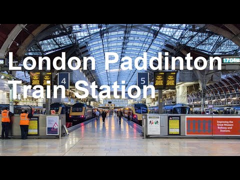 London Paddington Train Station walking tour