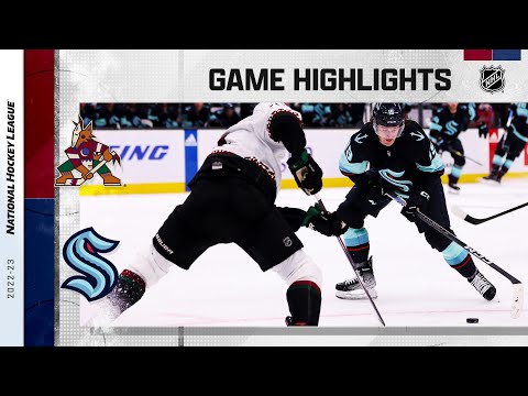 Coyotes @ Kraken 4/3 | NHL Highlights 2023