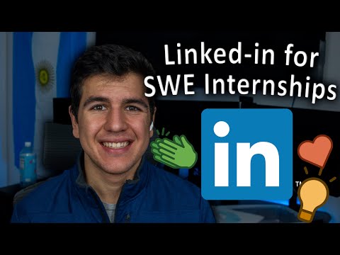 How to use LinkedIn as computer science student ... - YouTube