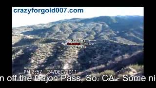Little Horsethief Canyon off the Cajon Pass, So.California - gold prospecting