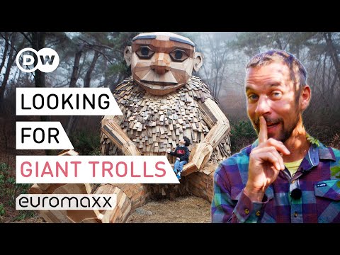On The Hunt For Huge Trolls Scattered Around Scandinavia | The Giant Trolls From Thomas Dambo