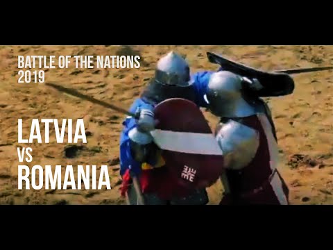 Battle of the Nations, 2019, Latvia VS Romania