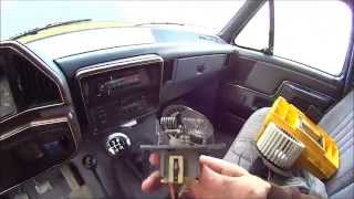 Why your car heater and AC fan speed settings stop working - Ford F150 F250 F350