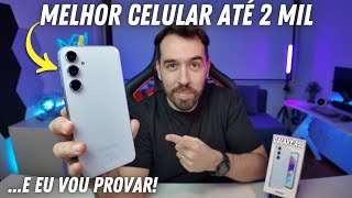 EU VOU PROVAR - GALAXY A55 É O MELHOR CELULAR ATÉ DOIS MIL REAIS