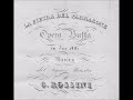 Rossini: La pietra del paragone - Catania 1988 - Cecilia Bartoli (audio)