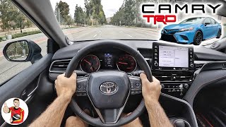 The 2022 Toyota Camry TRD is an LSD Short of Serious Performance (POV Drive Review) by MilesPerHr