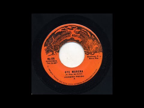 Homero Prado - Oye Morena - Soc. Coop. De Prod. 270-a