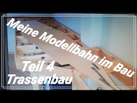 Teil 4 Meine Modellbahn Anlage im Bau ~ Spur Z ~ Trassenbau