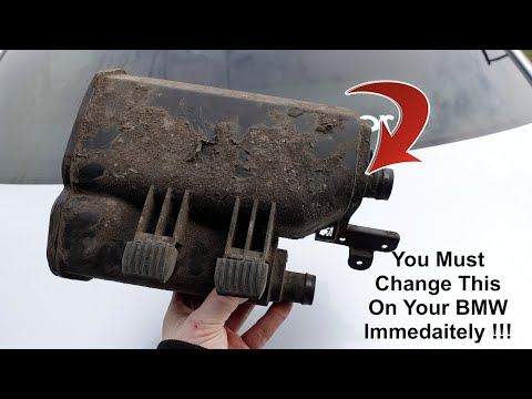 BMW E60 Vapour / Charcoal Canister Location & Replacement
