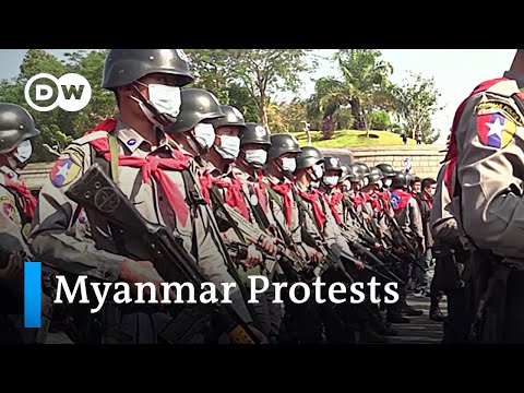緬甸的抗議活動發生了什麼？| 新聞 (What’s happening at the protests in Myanmar? | DW News)