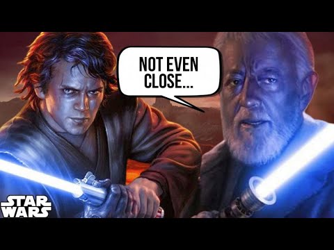 Obi Wan Confirms If Anakin Was MORE POWERFUL Than Darth Vader